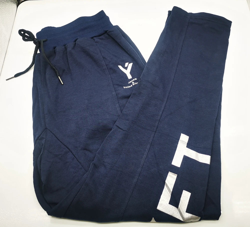 Mens Training Pants GYM Track Sweatpants Joggers Breathable Workout Fitness Male Running Sport Trousers Zipper Bottoms
