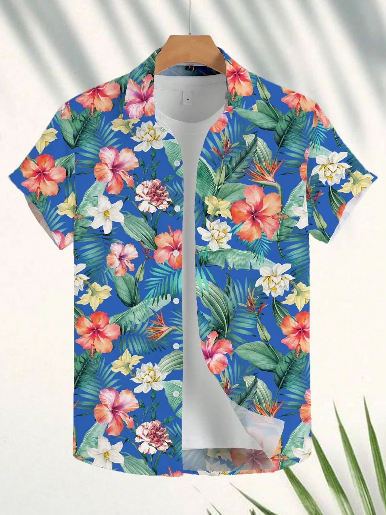 Girls' Botanical Floral Hawaiian Shirt