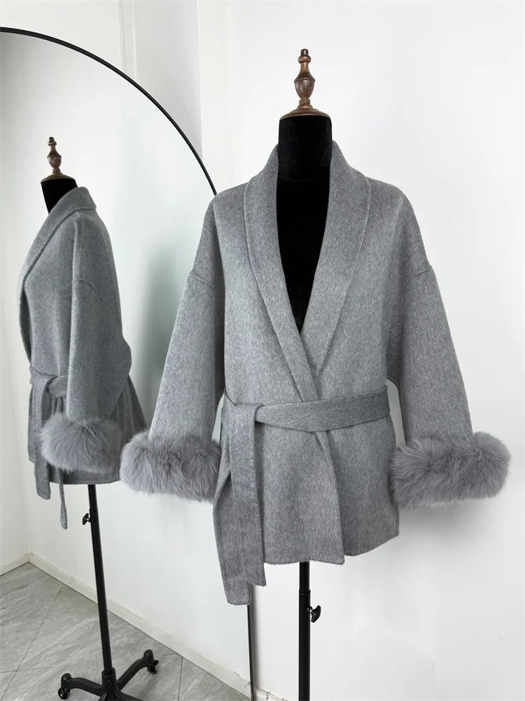 Tossy Fox Wool Overcoat