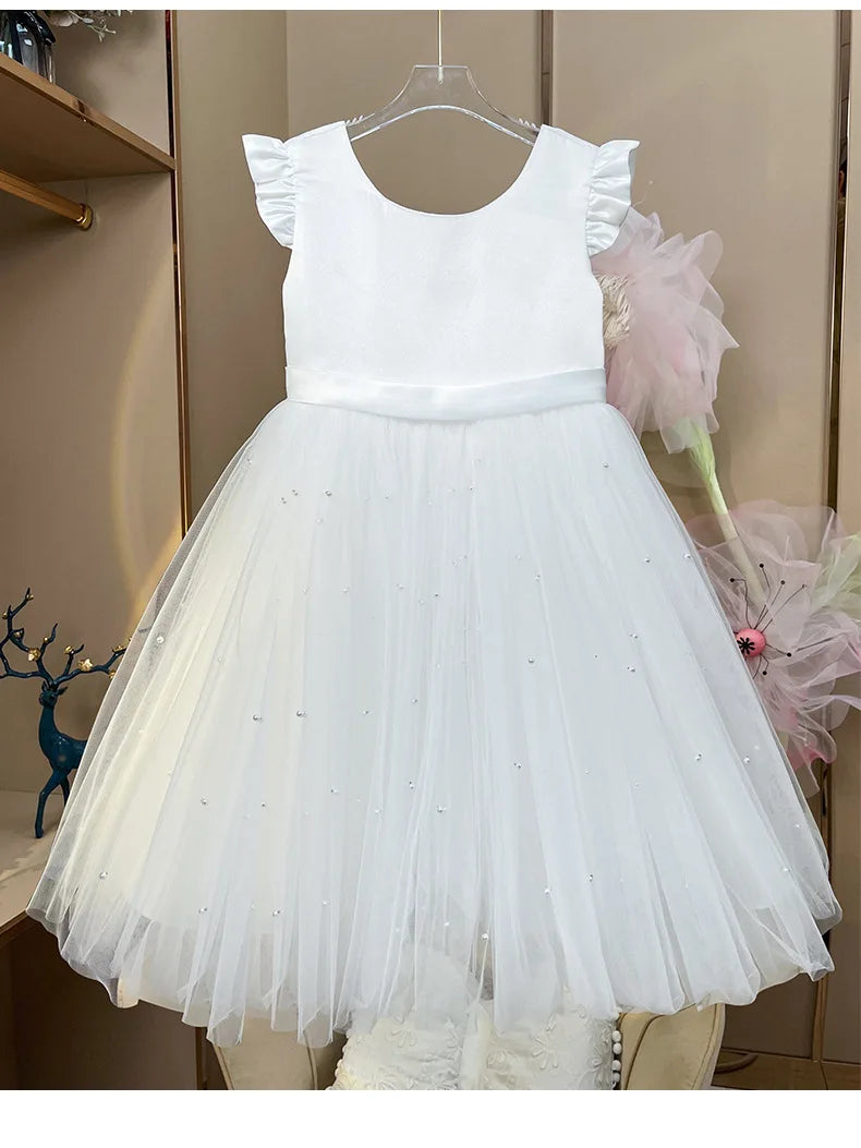 Girls' Fairy Princess Lace Dance Dress