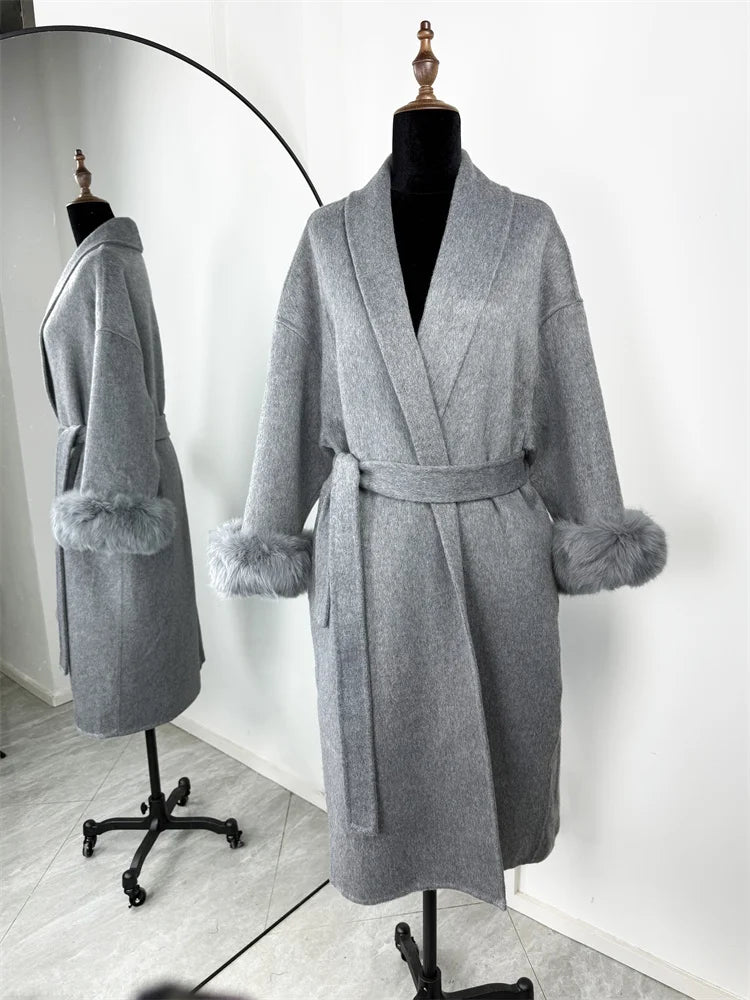 Tossy Fox Wool Overcoat