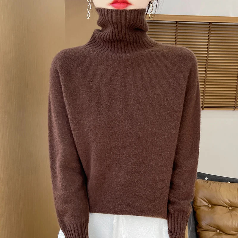 Autumn Winter Merino Knit Sweater