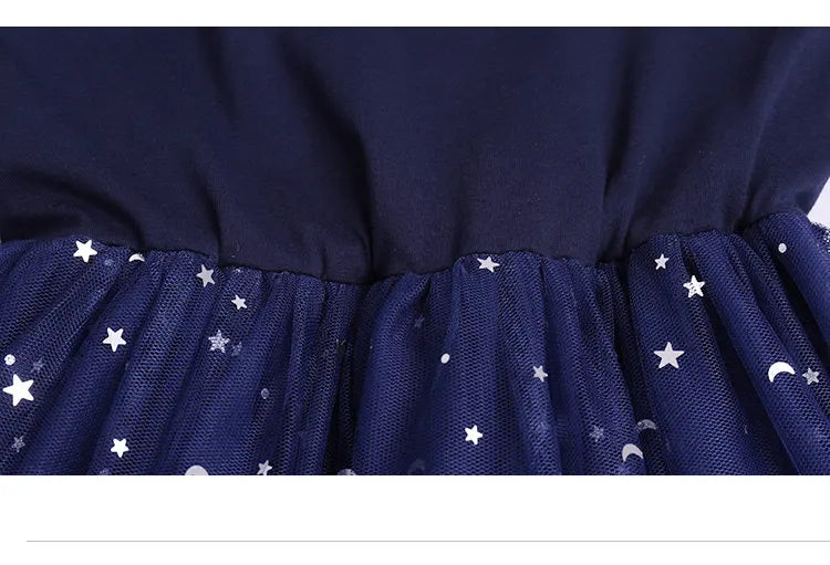 Girls' Sequin Mesh Fancy Dress (9-11Y)