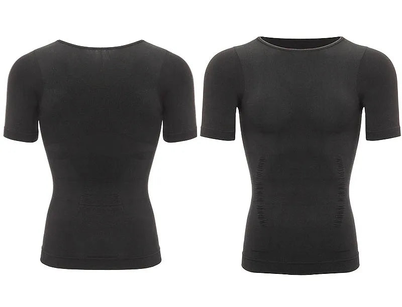 Men Slimming Vest Body Shaper Compression Shirt Sleeveless Shapewear Abs Abdomen Training  Workout Corset Tummy Control Tank Top