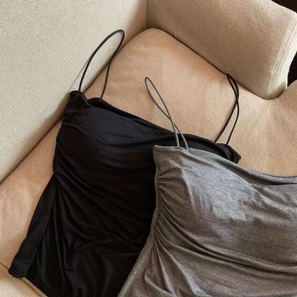 Women's Padded Spaghetti Strap Tank Top