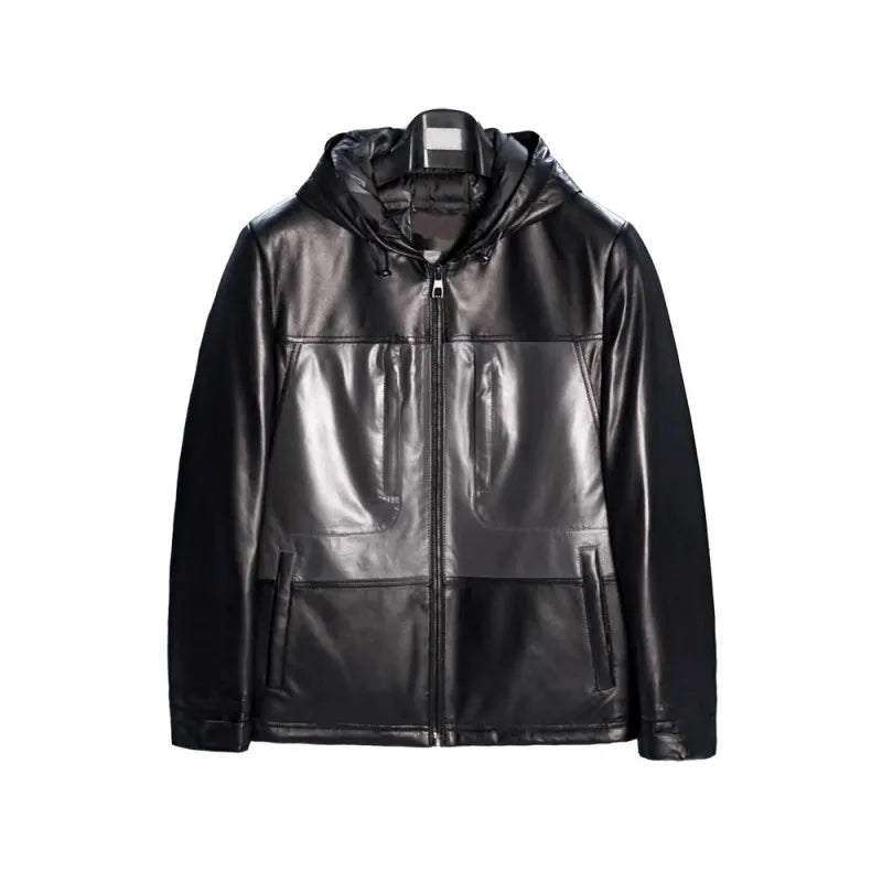 Street Luxe Sheepskin Down Coat