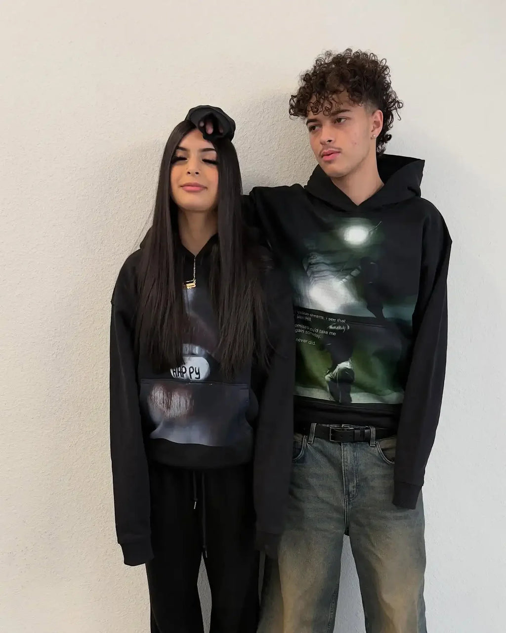 Y2k Hip-Hop Fashion Letter Printing Hoodie Women Casual Streetwear Sweatshirt Top Gothic Oversized Hoodie Men's Clothing