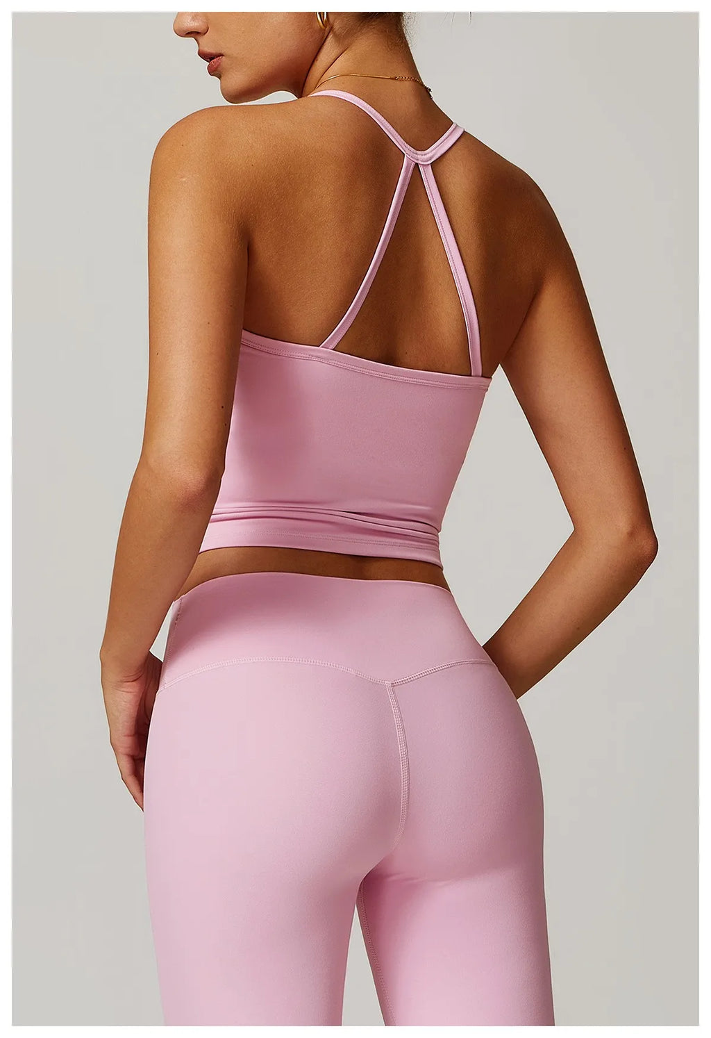 Women's Cross-Back Push-Up Sports Bra