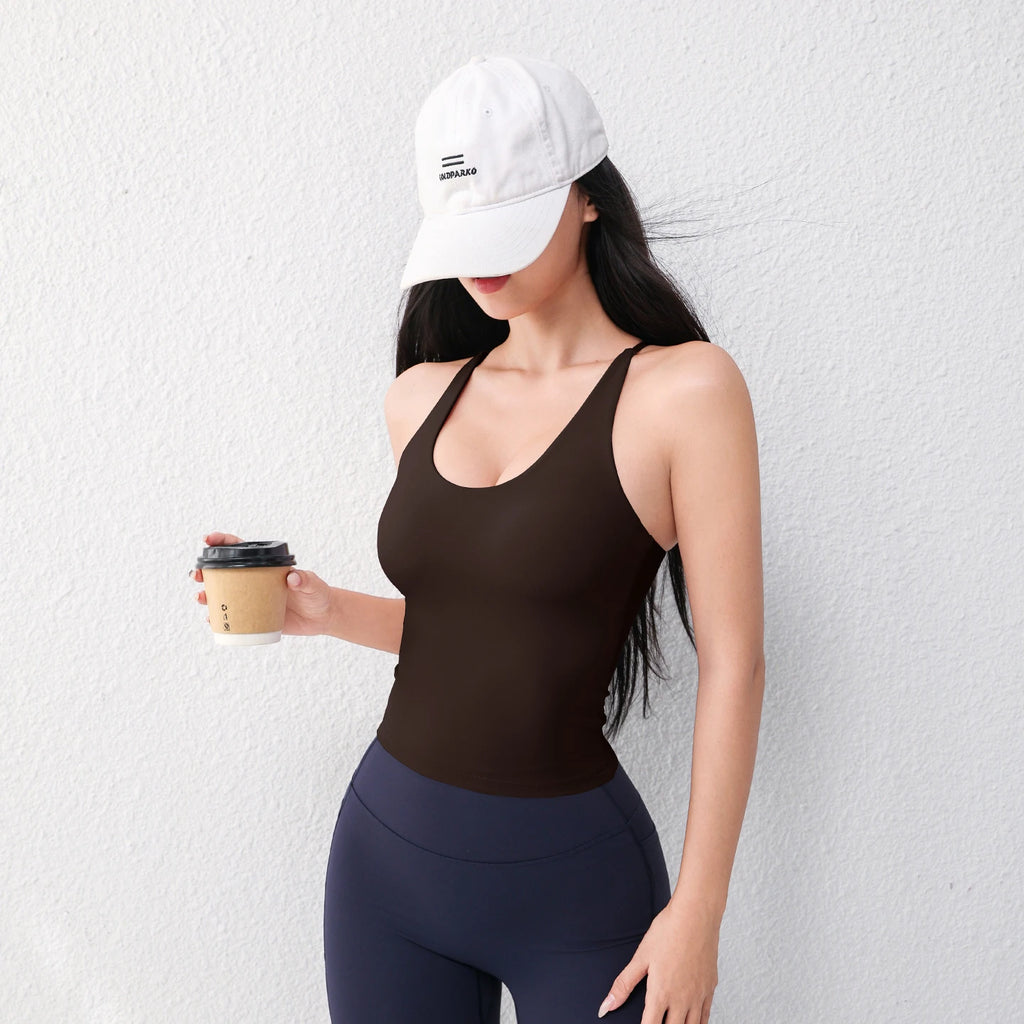 Women's U-Neck Yoga Sports Vest