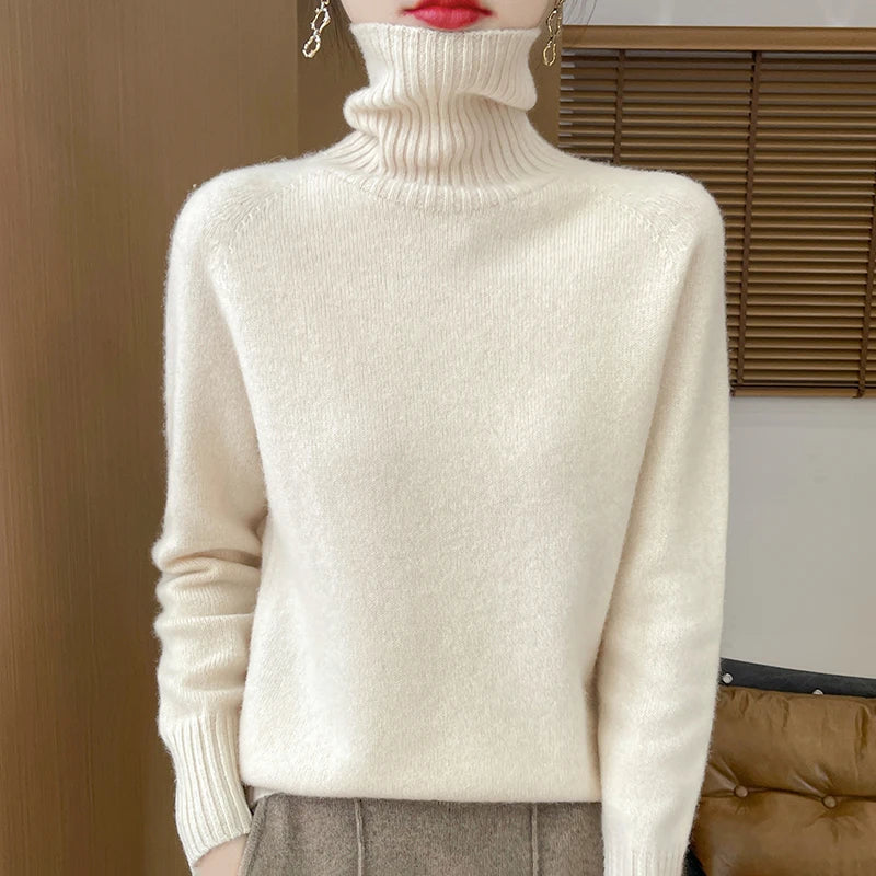 Autumn Winter Merino Knit Sweater