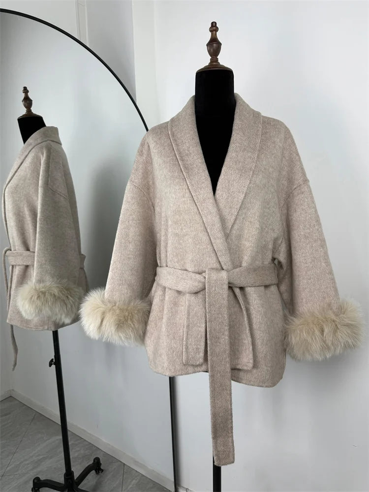 Tossy Fox Wool Overcoat
