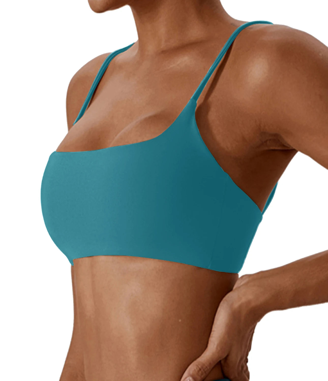 Women's Cross-Back Strappy Sports Bra