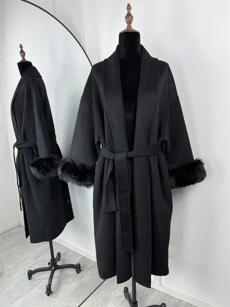 Tossy Fox Wool Overcoat