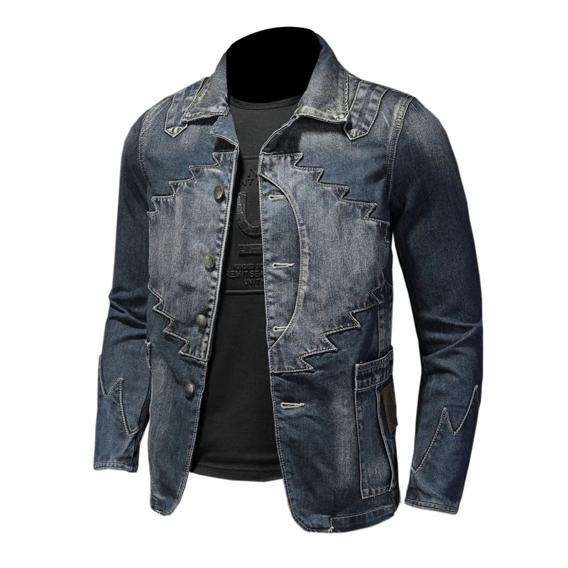 Men’s Premium Slim Denim Coat