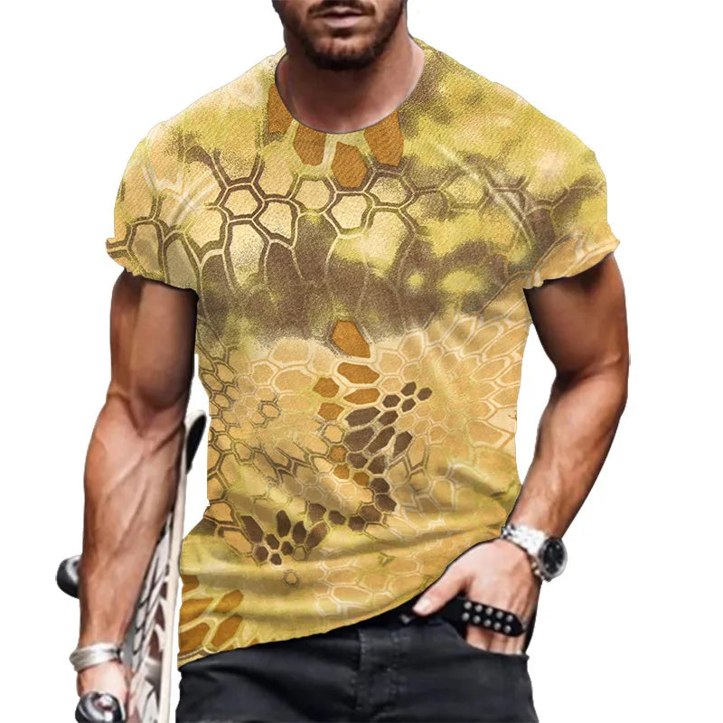 Men's Camo T-Shirts Short