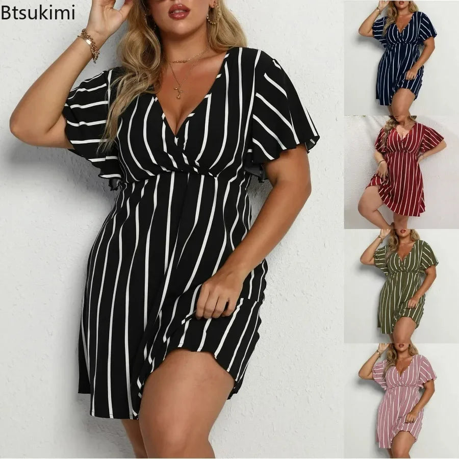 Striped Mini Dress