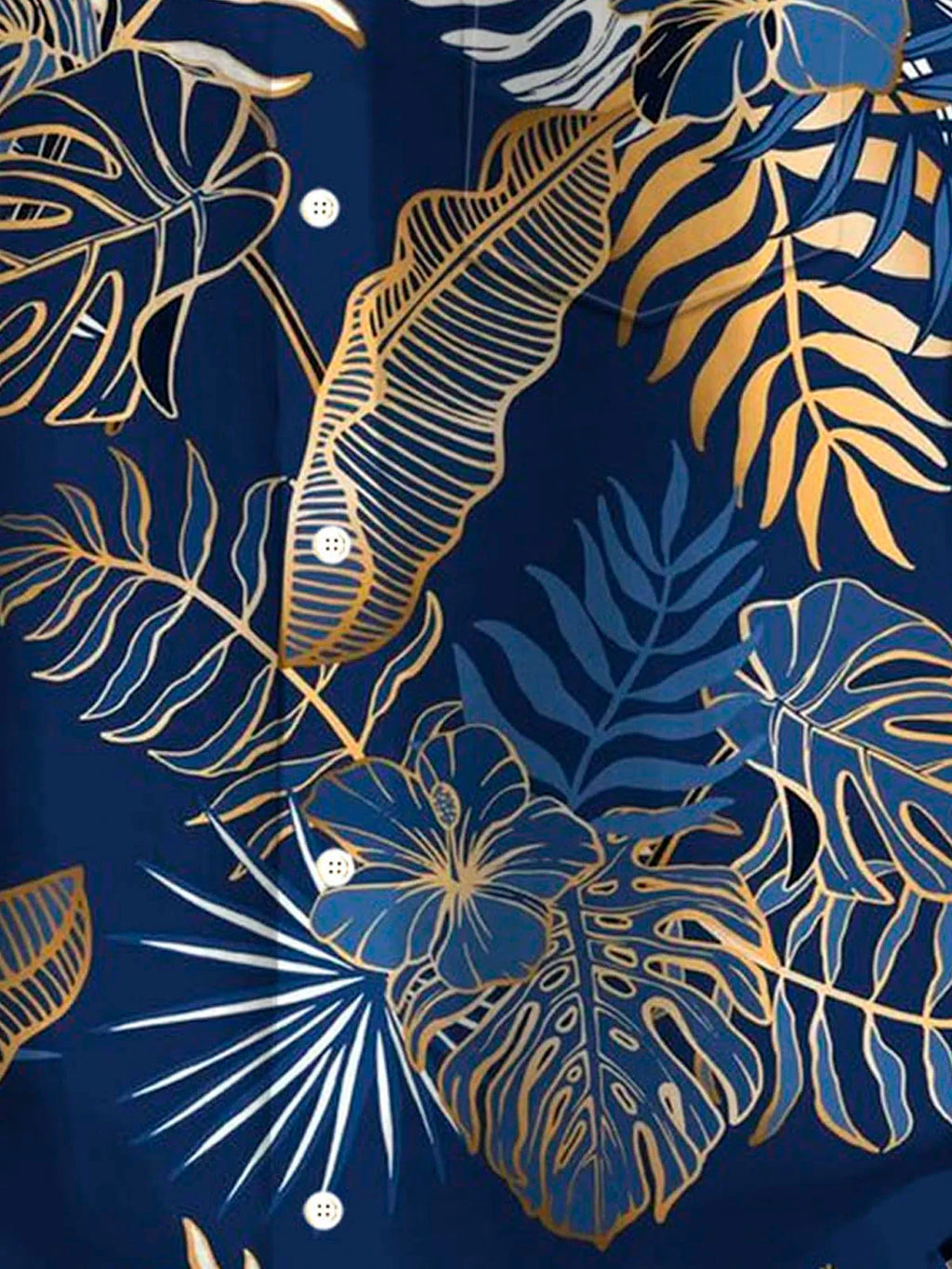 Men's Hawaiian Print Short Sleeve Shirt