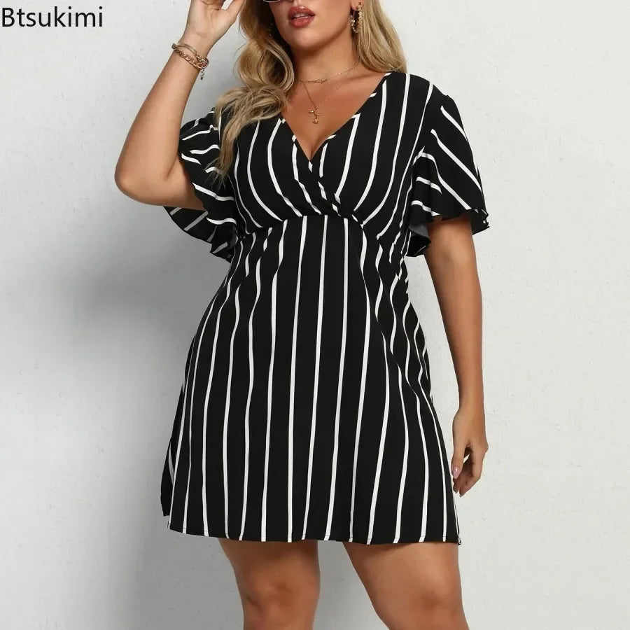 Striped Mini Dress