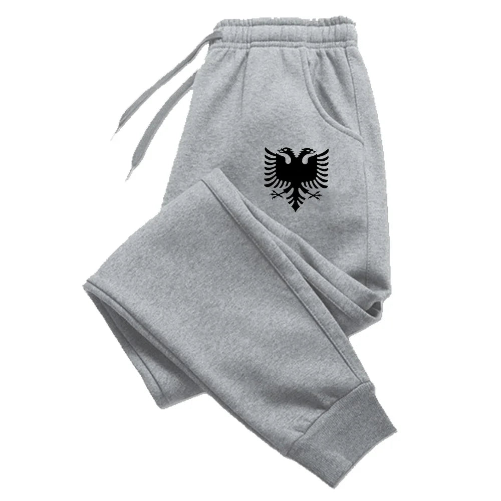 Sports Fitness Jogging Pants Comfortable Printed Sweatpants for Men and Women, Soft Long Pants, Casual Jogger Trousers,
