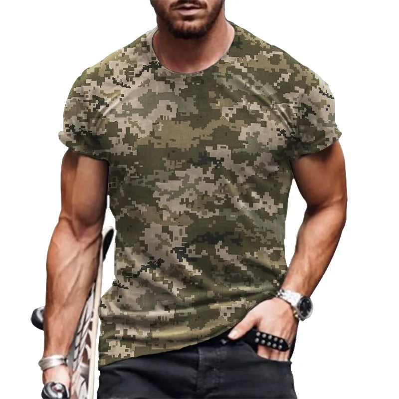 Men's Camo T-Shirts Short
