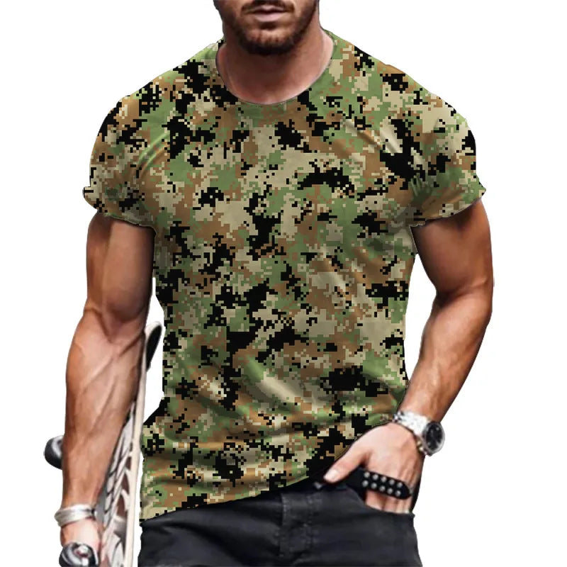 Men's Camo T-Shirts Short