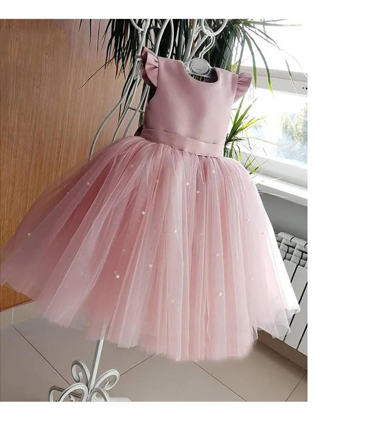 Girls' Fairy Princess Lace Dance Dress