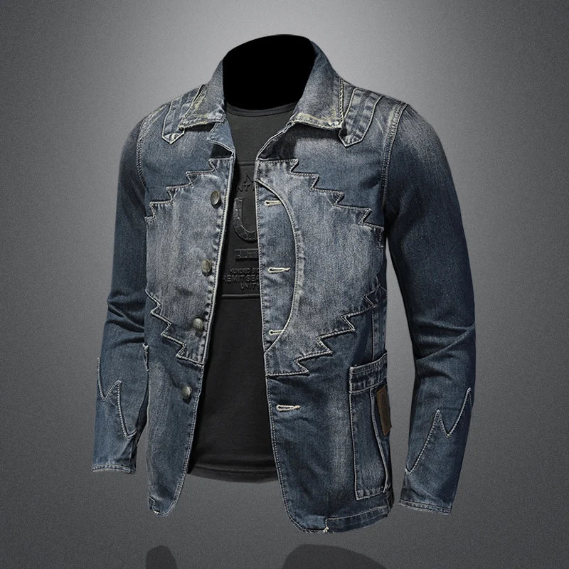 Men’s Premium Slim Denim Coat
