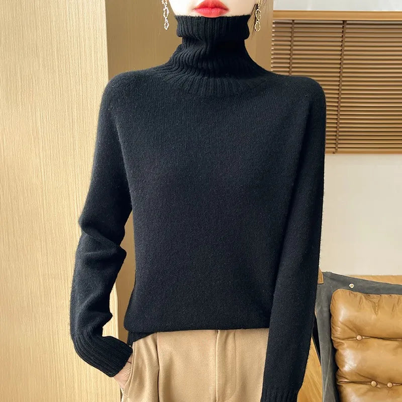 Autumn Winter Merino Knit Sweater