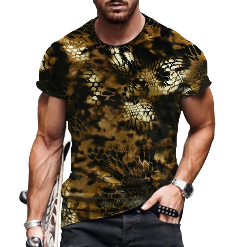 Men's Camo T-Shirts Short