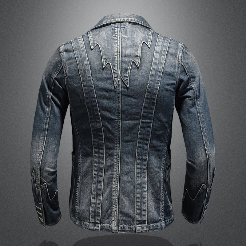 Men’s Premium Slim Denim Coat
