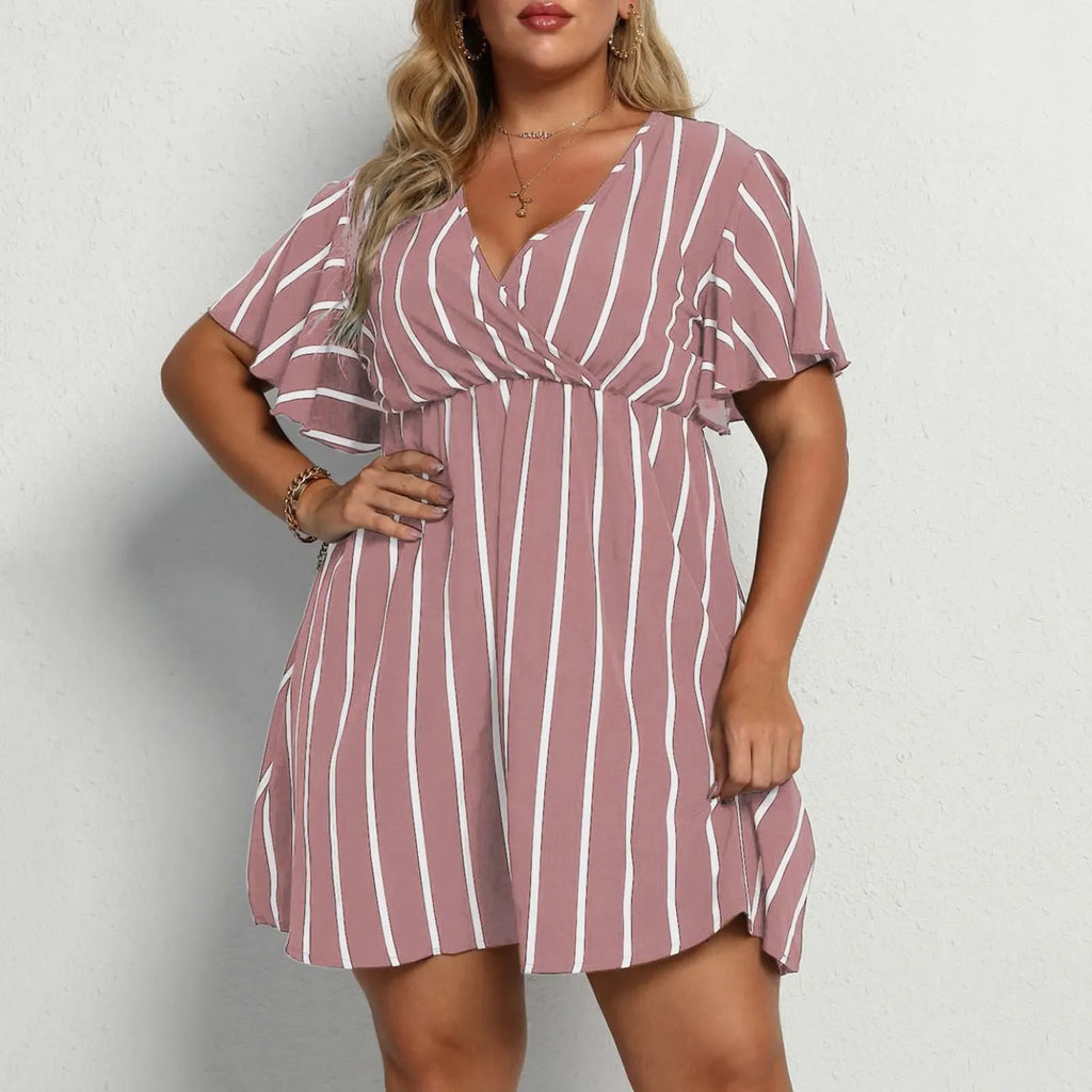 Striped Mini Dress