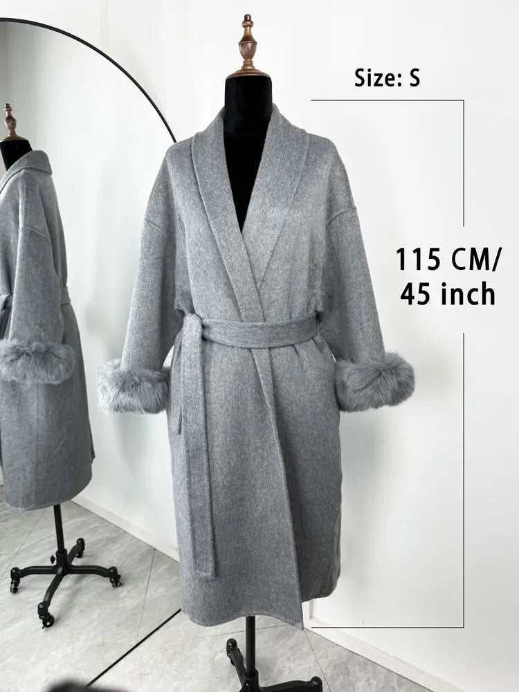 Tossy Fox Wool Overcoat