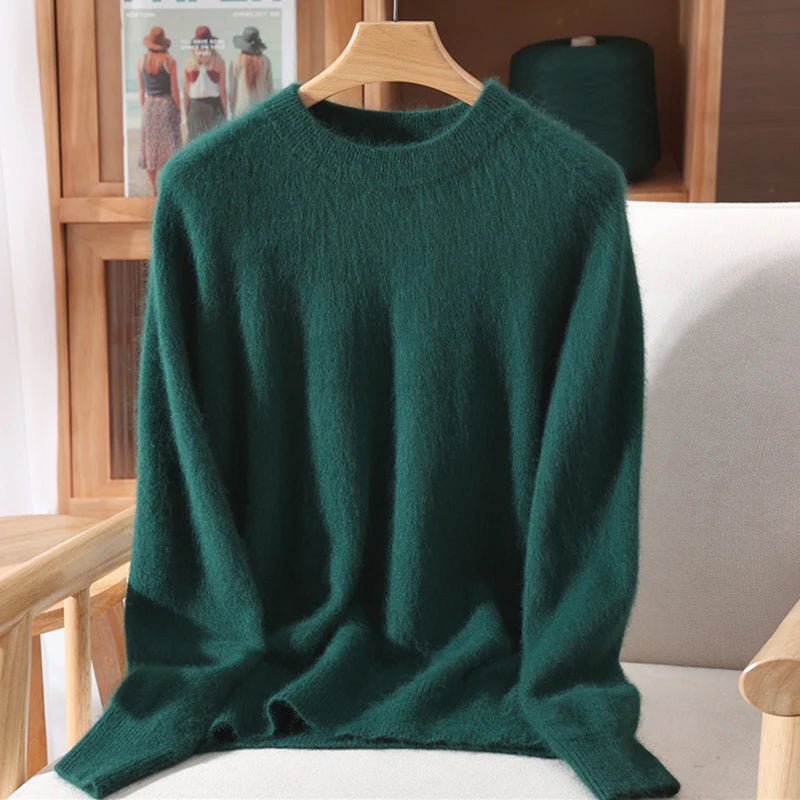 Autumn Winter Mink Cashmere Sweater