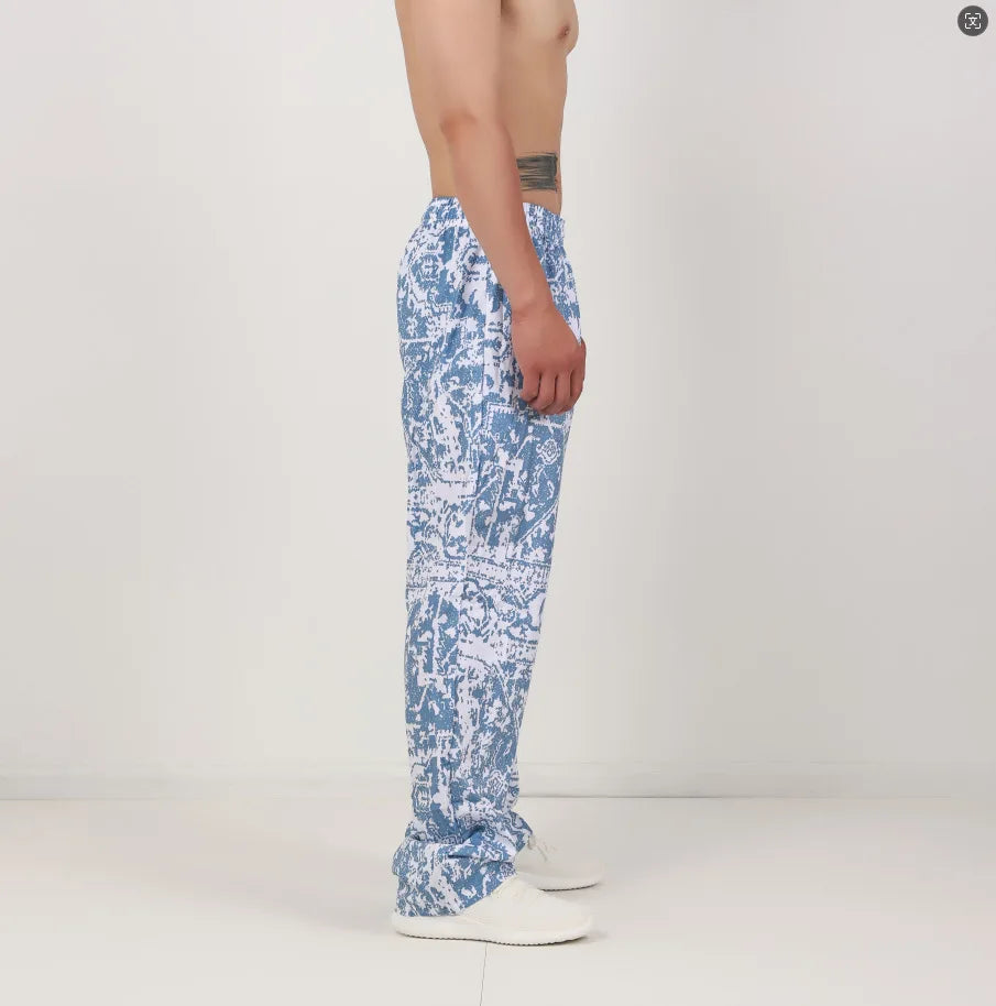 Men's Gym Jogging Pants  A Combination Of Comfort  Fashion And Retro Style  Are Cool And Breathable Casual Pants For Summer