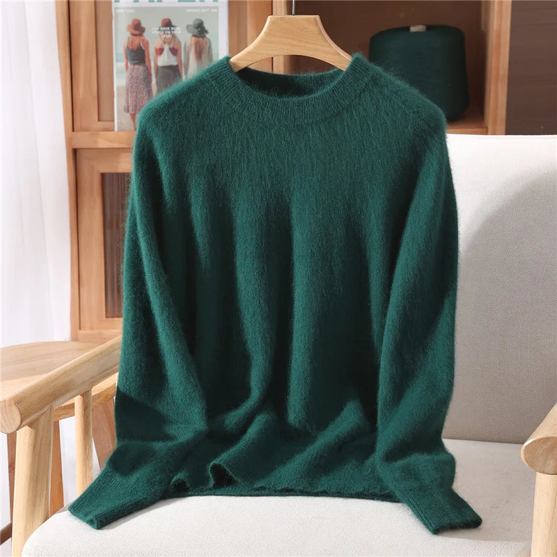 Autumn Winter Mink Cashmere Sweater