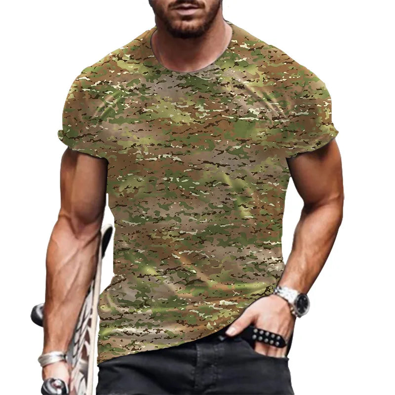Men's Camo T-Shirts Short