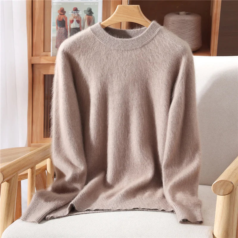 Autumn Winter Mink Cashmere Sweater