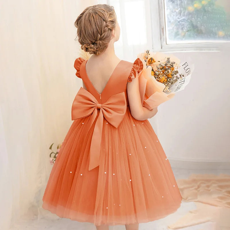 Girls' Fairy Princess Lace Dance Dress