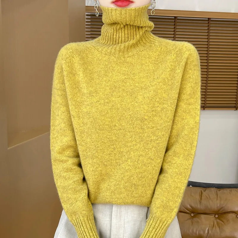 Autumn Winter Merino Knit Sweater