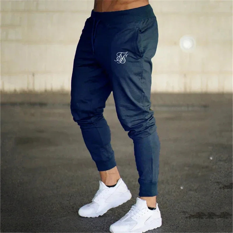 Mens Joggers Casual Cargo Pants Fitness Male Sportswear Tracksuit Bottoms Skinny Sweatpants Trousers Gym Jogging Track Pants