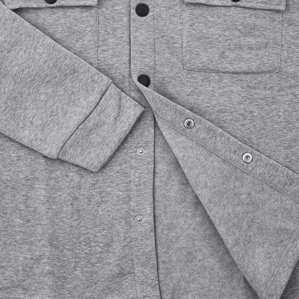 Solid Workwear Shirt Jacket