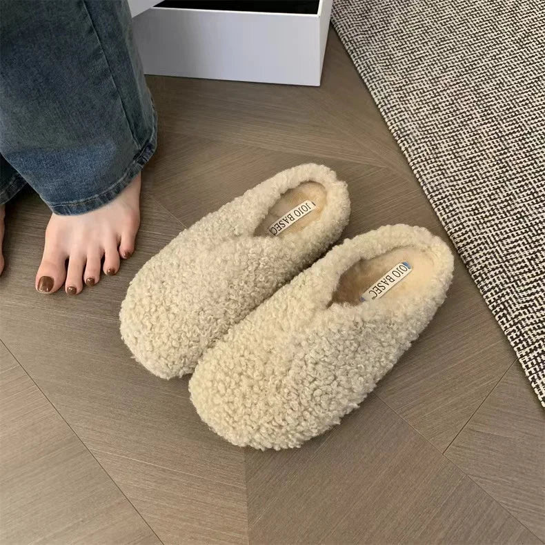 Famous Brand Spring Retro Single Shoes Comfortable Rubber Bottom Ladies Sandals Wider Toe Box Ballerina Slippers Style