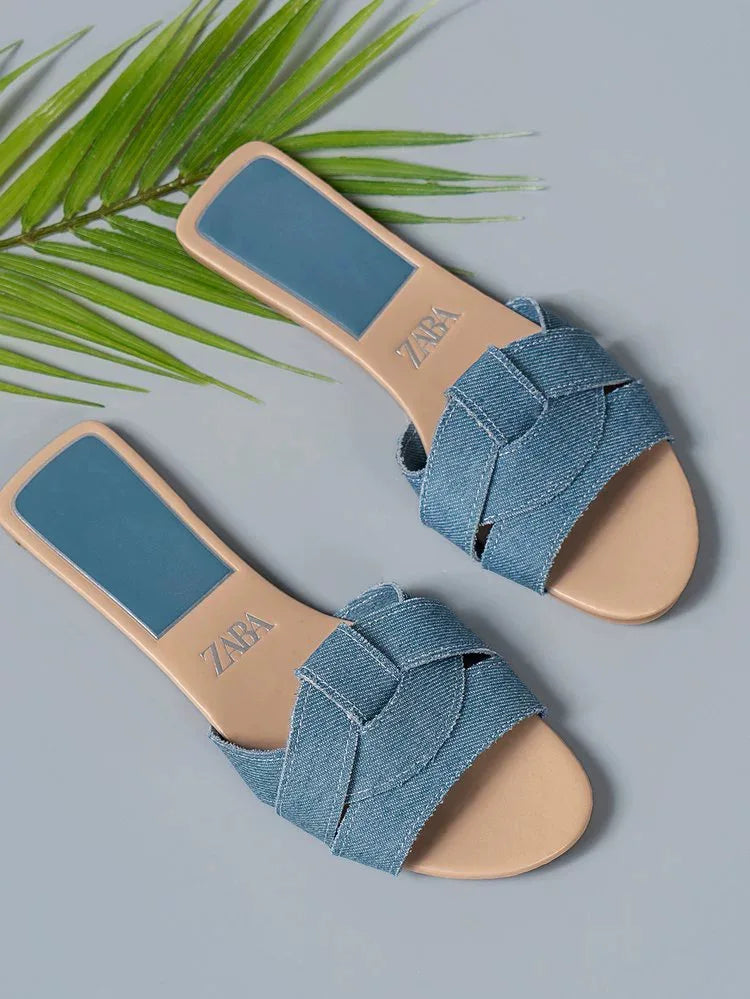 Hot Sale Women Slippers Low Heel Comfortable Slippers Sexy Cross Peep Toe Shoes Luxury Outdoor Beach Women's Breathability Shoes