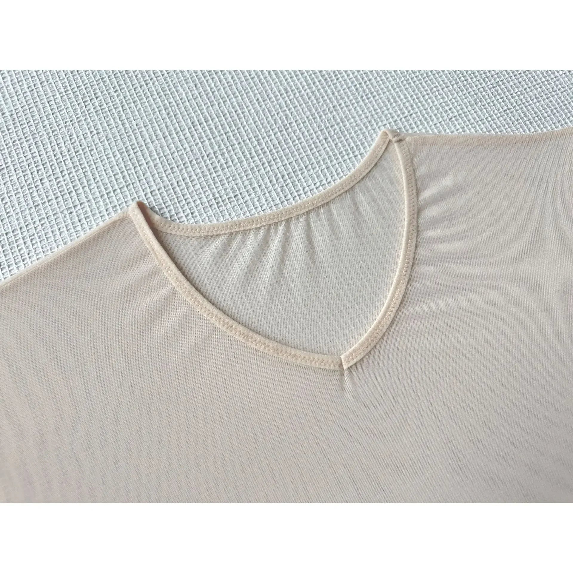 Men's Mesh Vest with Sweat Absorbent Pad Short Sleeve Sweatshirt Breathable Underarm Moisture Wicking Comfortable Innerwear
