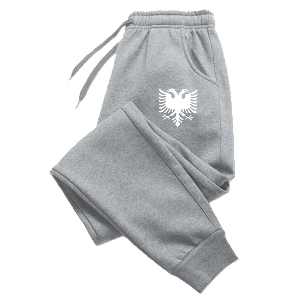 Sports Fitness Jogging Pants Comfortable Printed Sweatpants for Men and Women, Soft Long Pants, Casual Jogger Trousers,