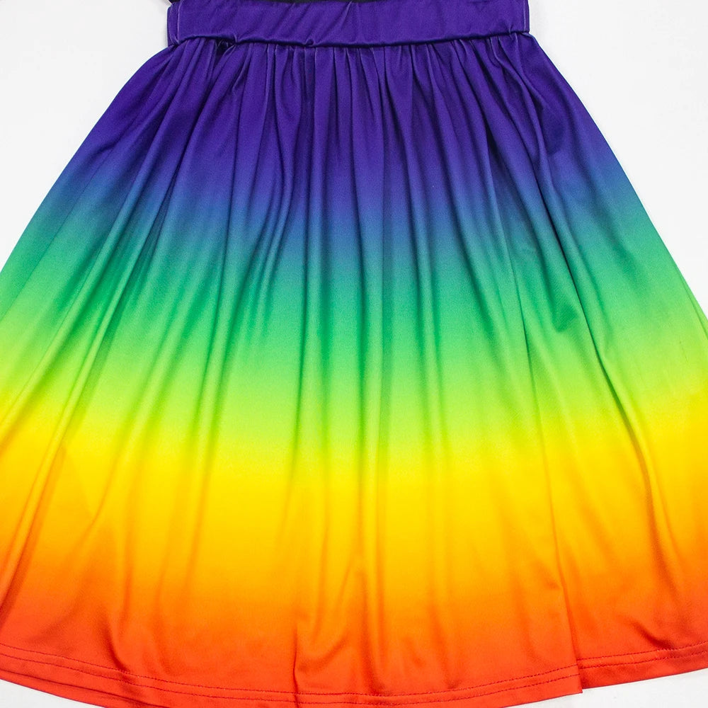 Girls' Gabby Dollhouse Rainbow Dress & Headband