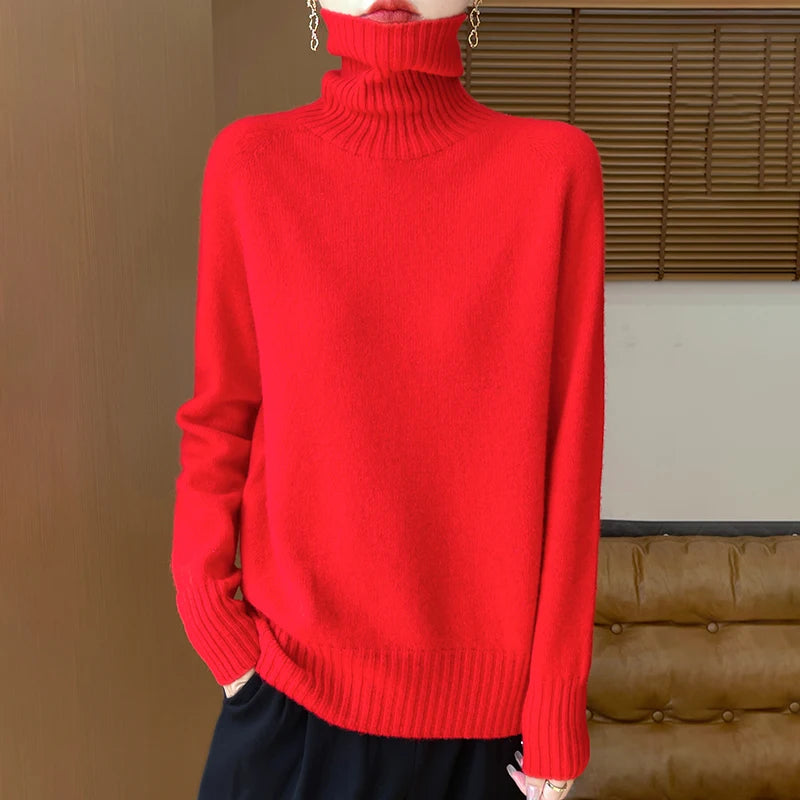 Autumn Winter Merino Knit Sweater