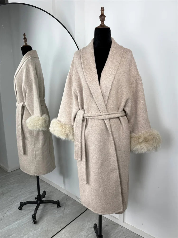 Tossy Fox Wool Overcoat