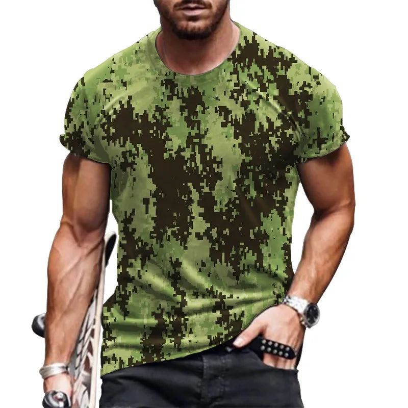 Men's Camo T-Shirts Short