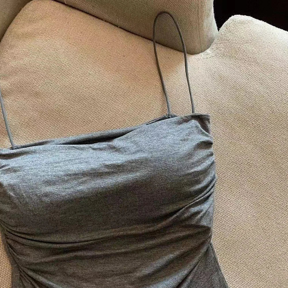 Women's Padded Spaghetti Strap Tank Top